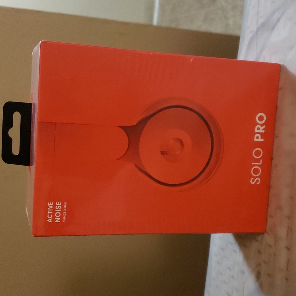 BEATS BY DR. DRE. Brand new sealed in box. SOLO PRO HEADPHONES